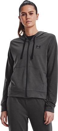 Under Armour Rival Terry Fz Hoodie Jet Gray