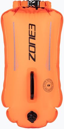 Zone3 Bojka Asekuracyjna Safety Buoy Dry Bag Recycled 28L High Vis Orange