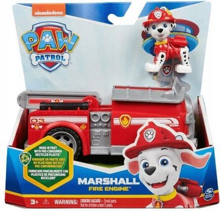 Spin Master Psi Patrol Straż Pożarna Pojazd Wóz Strażacki Figurka Pieska Marshalla