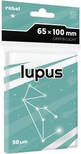 Zdjęcie Rebel Koszulki na karty Lupus Light 65x100 mm (Griffin) 100 szt. - Środa Śląska