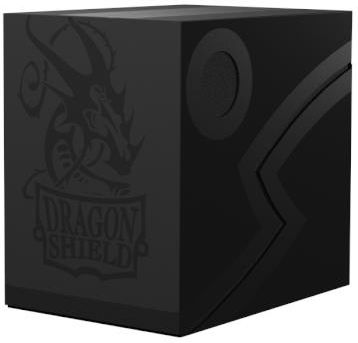 Dragon Shield Pudełko Deck Double Shell Czarne Shadow