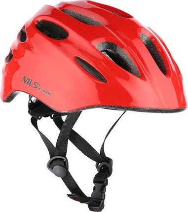 Nils Extreme Kask Na Rower Rolki Hulajnogę Czerwony Mtw01 Led Rozmiar Xs 43-49Cm