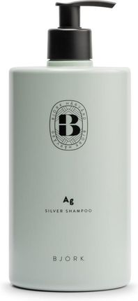 BJORK Ag Silver Shampoo 750ml - Szampon niwelujący żółte odcienie