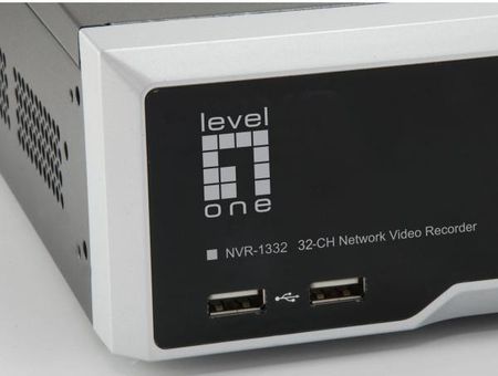 Levelone Nvr-1332 Sieciowy Rejestrator Wideo (Nvr) Czarny, Srebrny (10291809)