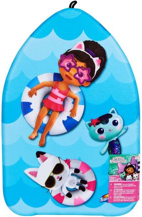 Gabbys Dollhouse Swimways Deska Do Nauki Pływania Dla Dzieci Koci Domek Gabi