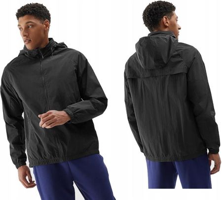 Męska kurtka przejściowa 4F SS24 TJACM146 20S czarny L