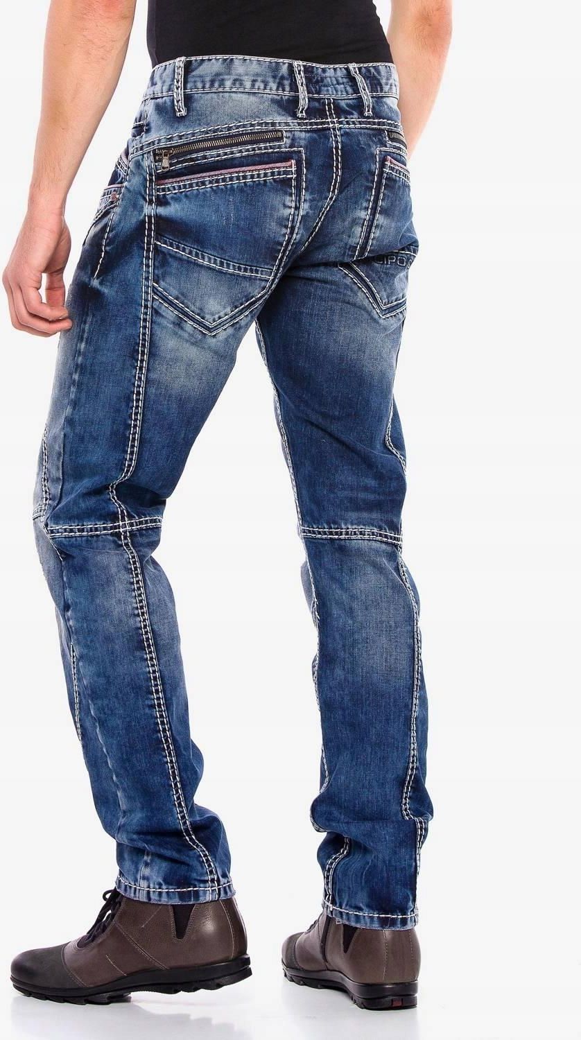 Jean Slim Fit Stretch Pour Homme, Bleu (820), 33W X 34L