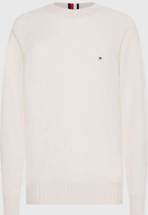 Tommy Hilfiger sweter Multi Htr Lambswool kremowy XL