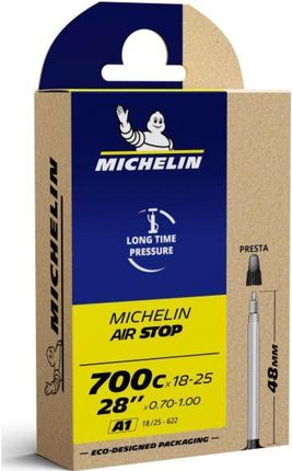 Michelin Dętka - Inner Tube A1 700X18/25C Fv 48mm Czarny