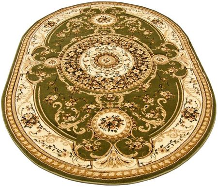 Dywany Chodniki.Com Turecki Dywan 00.65 Owal Lemon Green 200X300