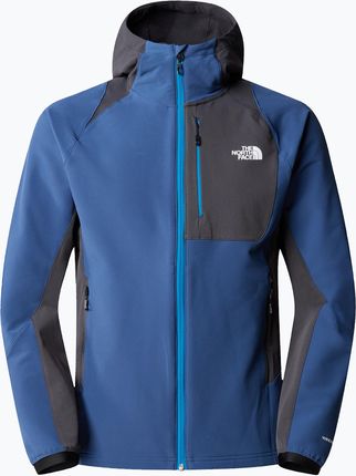 The North Face Kurtka Softshell Męska Ao Softshell Hoodie Shady Blue Asphalt Grey