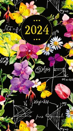 Kalendarz książkowy 2024 tygodniowy A6 Wokół Nas PCV bezbarwny