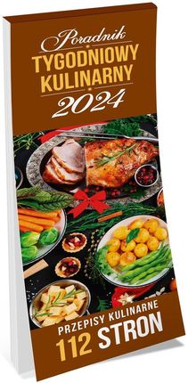 Kalendarz ścienny 2024 tygodniowy KALPOL.BIS kalendarze Poradnik Kulinarny