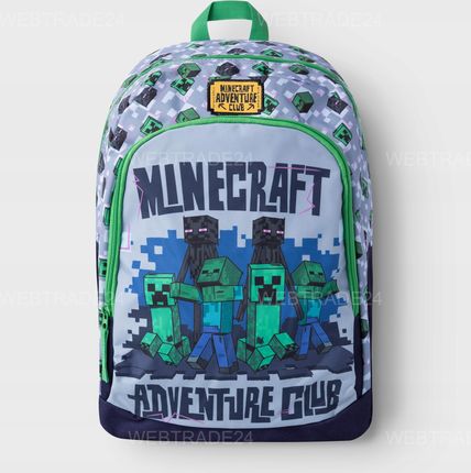 Plecak Minecraft 2 komorowy Adventure Club