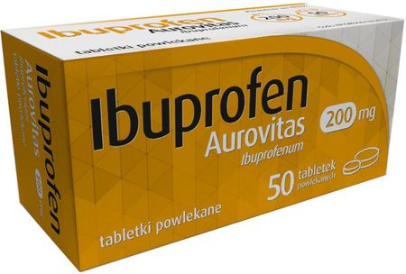 Ibuprofen Aurovitas 200Mg 50 tabl