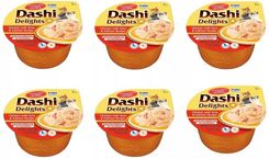 Inaba Cat Dashi Delights Kurczak Tuńczyk i Łosoś 6x70g