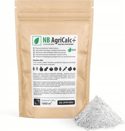 Nb Minerals Nb Agricalc+ Mączka Wapienna Wapno Do Oprysku 1kg