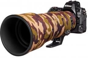 Easycover Neoprenowa Lens Oak Nikon Z 400mm F4,5 VR S Kamuflaż Brąz