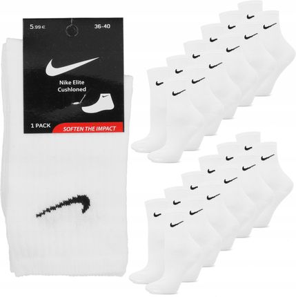 Skarpetki skarpety wysokie damskie Nike 12-pak rozmiar 36-40