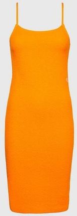 Calvin Klein Jeans sukienka J221149 pomarańcz M