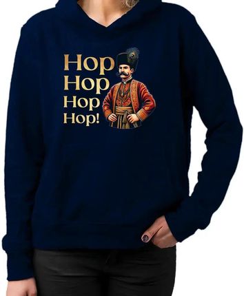 Hop, hop, hop,hop v2 - damska bluza z nadrukiem dla fanów serialu 1670