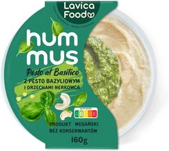Zdjęcie Lavica Food Hummusy Pasty Hummus Pesto Al Basilico 160g - Gościno