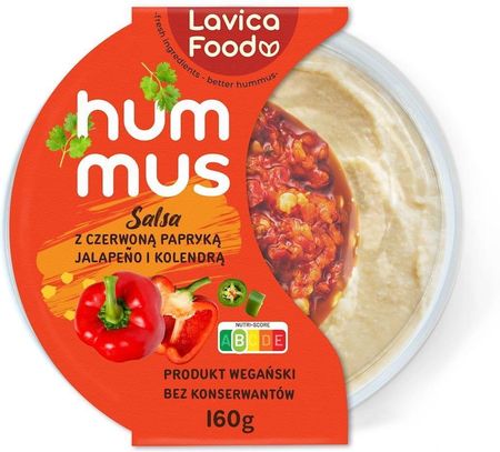 Lavica Food Hummusy Pasty Hummus Salsa Spicy 160g