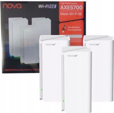 Tenda System Mesh MX21 Pro(3-pack) WiFi 6E AXE5700 3xLAN (MX21PRO3PACK)