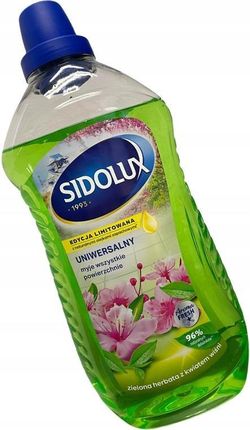 Sidolux Płyn Do Mycia Podłóg Zielona Herbata Z Kwiatem Wiśni 1L
