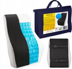 Zdjęcie 4FIZJO Poduszka Ortopedyczna Pod Plecy Czarna - Płońsk