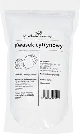 Kuchnia Zdrowia Kwasek Cytrynowy 500g