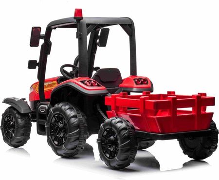 Ramiz Traktor Na Akumulator Dla Dzieci Blast Z Przyczepką Czerwony