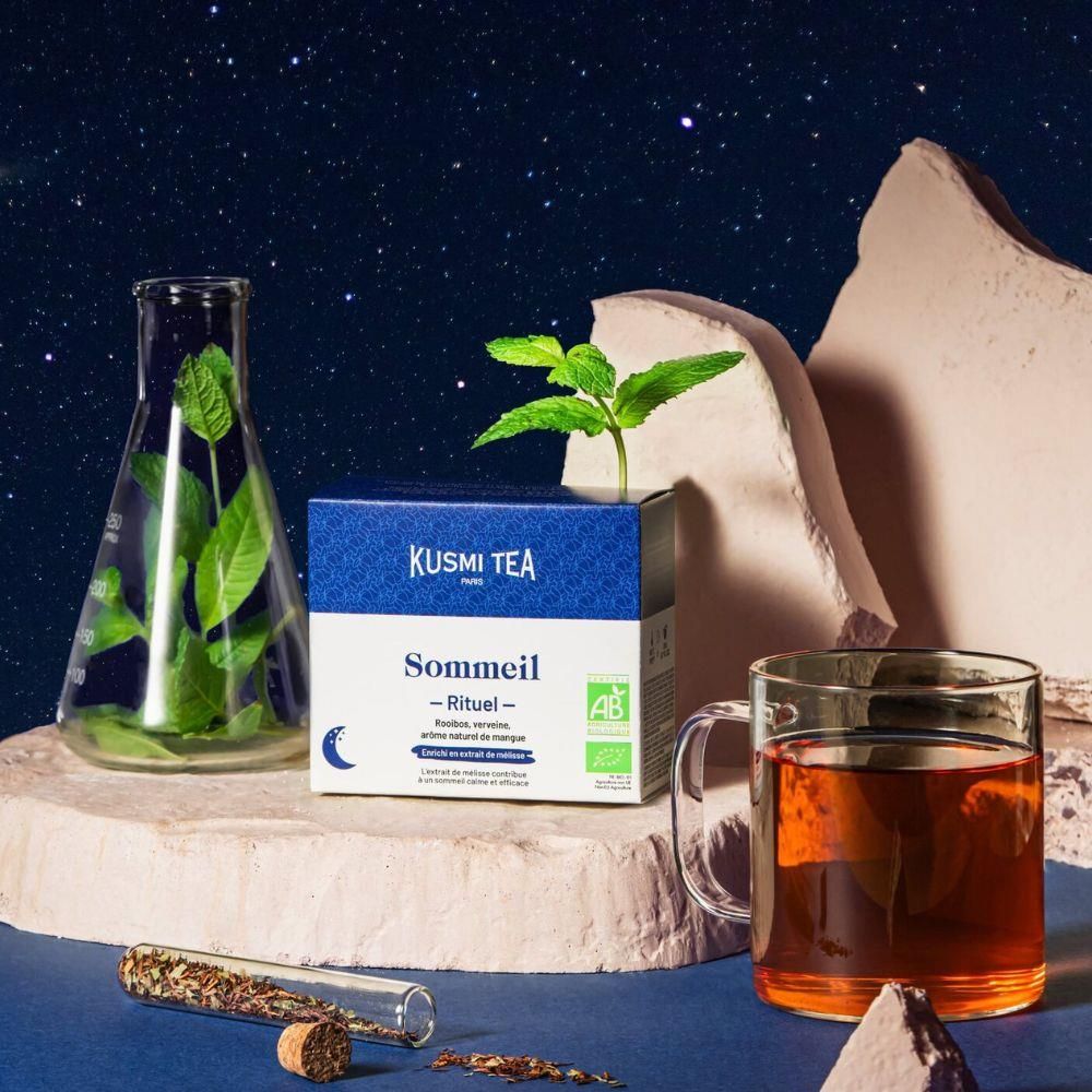 Sleep Tea Rituals Herbata Kusmi Tea Herbata Ziołowa Sleep Ritual 18 Torebek Muślinowych ...