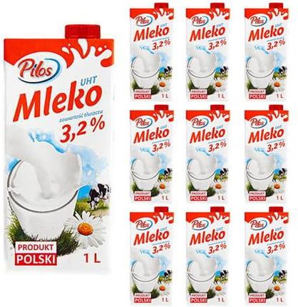 Sonem Mleko Pilos Uht Produkt Polski 3,2% 10X1L