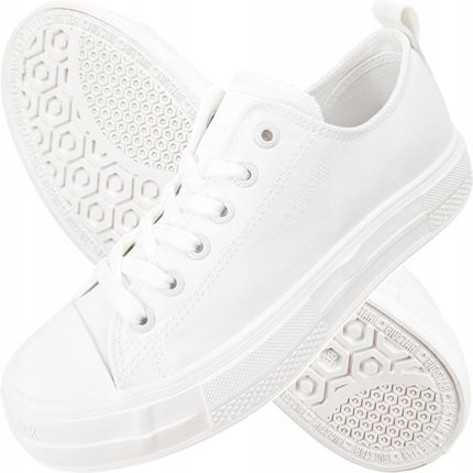 białe Trampki Damskie Big Star Klasyczne buty na koturnie NN274853 41