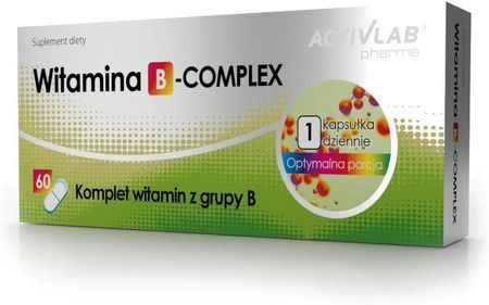 Activlab Witamina B-Complex Pharma 30kaps.
