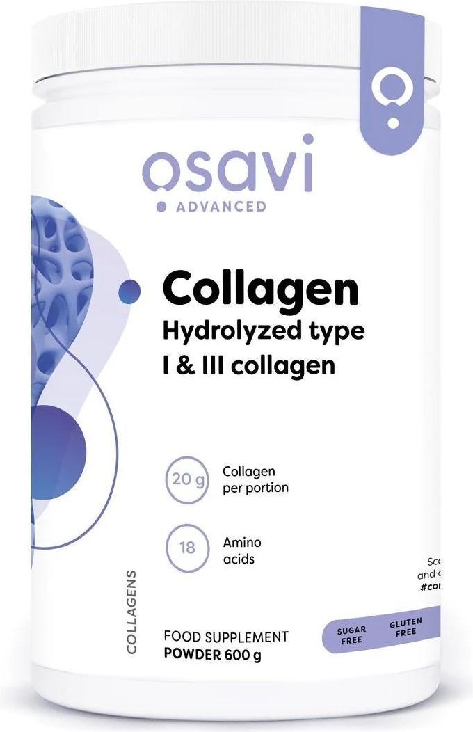 Osavi Collagen Peptides - Hydrolyzed Type 1 & 3 - 600g - Synergy Health - View #8