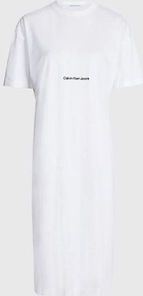 Calvin Klein Jeans sukienka J20J220742 biały S