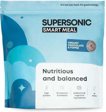 Supersonic Food Supersonic Smart Meal, smak czekoladowo-toffee 1,3kg