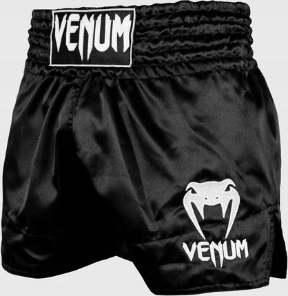 Venum Spodenki Muay Thai Shorts Classic Czarny/Biały Czarny/Biały Xxl