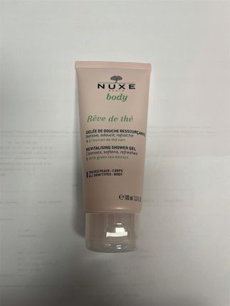 Nuxe Reve De The Revitalising Shower Gel Rewitalizujący Żel Pod Prysznic Z Zieloną Herbatą 100ml