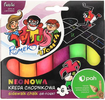 Fiorello Kreda Chodnikowa Neon Tytus 6 Kolorów