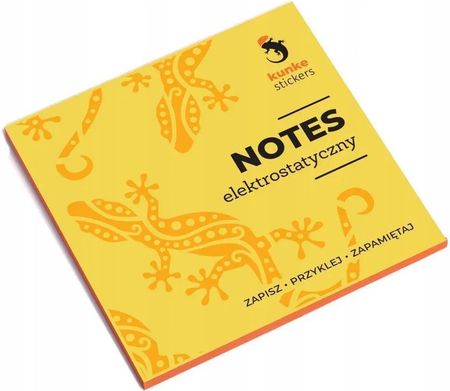 Kunke Notes Elektrostatyczny Pomarańczowy 100 Karteczek