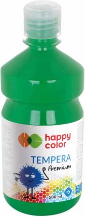 Happy Color Farba Tempera Premium 1L Zielona