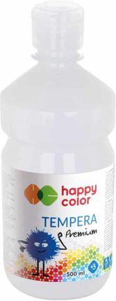 Happy Color Farba Tempera Premium 500Ml Biała