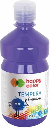 Happy Color Farba Tempera Premium 500Ml Fioletowa