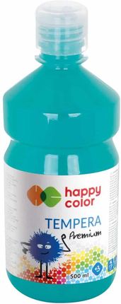 Happy Color Farba Tempera Premium 500Ml Turkusowa