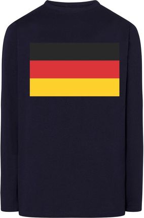 Niemcy Flaga Modna Bluza Longsleeve Rozm.L
