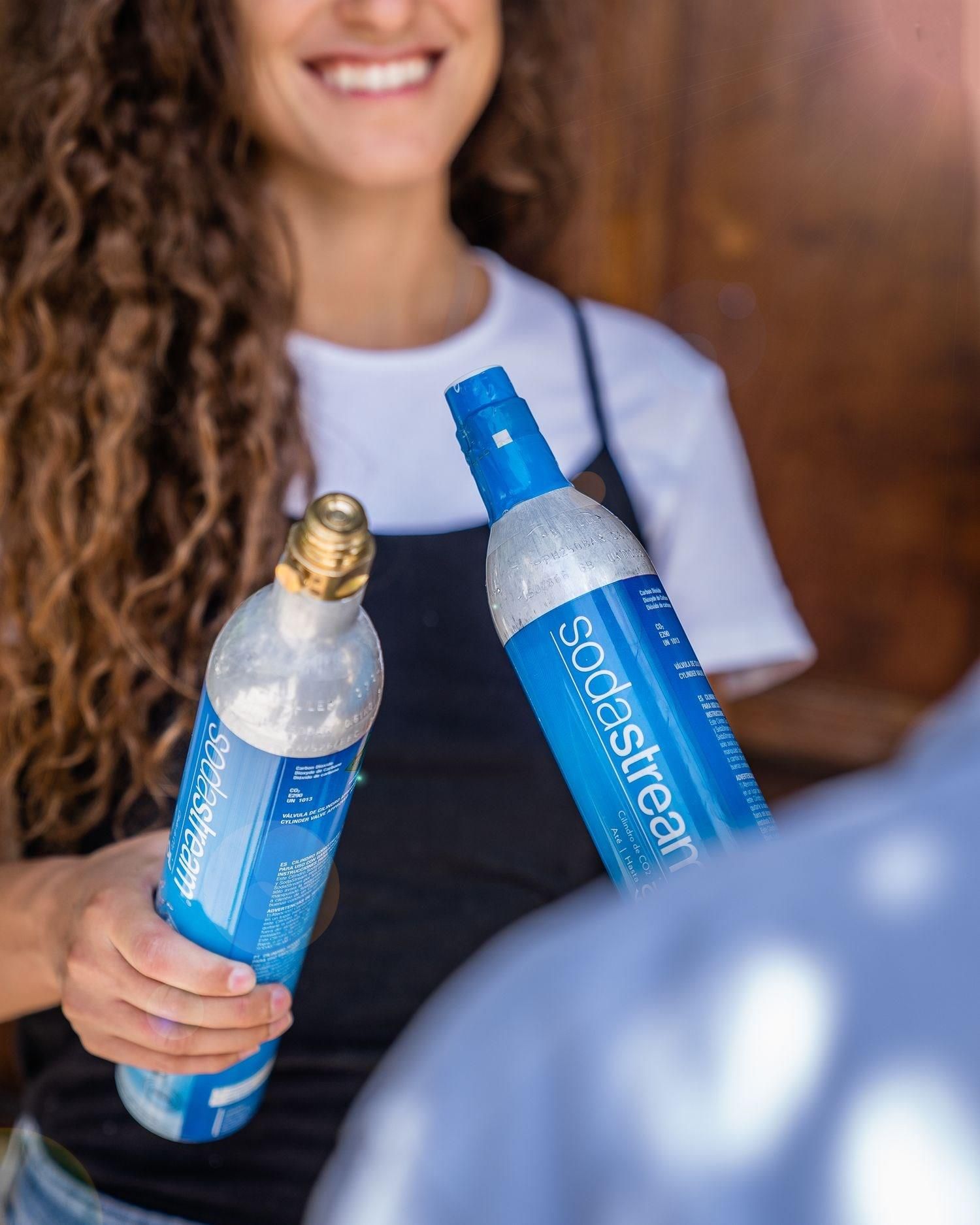 SodaStream Nabój CO2 Niebieski 425g - zdjęcie 4 SodaStream Nabój CO2 Niebieski 425g
