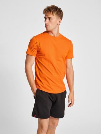 Hummel Klasyczny Pomarańczowy T-shirt Z Okrągłym Dekoltem Jzh Hmr__xl